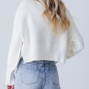 Free People Easy Street Crop Pullover in Moonglow, size XSP